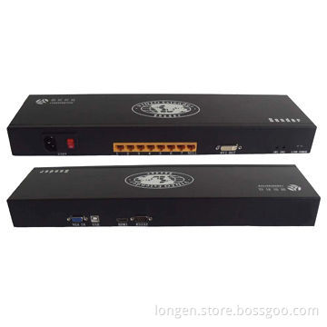 Multi-access video and audio extender, 0 to 100m extension distance, DVI interface